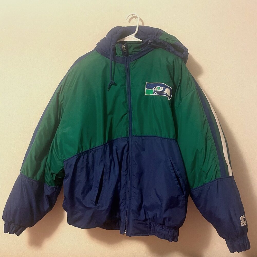 XL Vintage Seahawks Starter Jacket